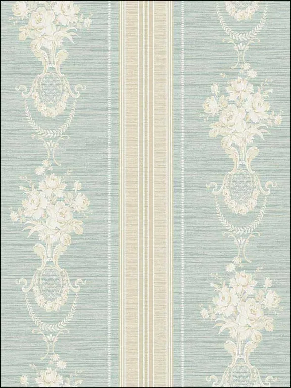 Casa Mia RM61412 Antique Stripes Wallpaper swatch