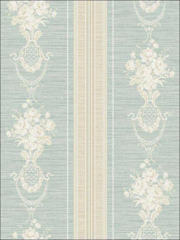 Casa Mia RM61412 Antique Stripes Wallpaper swatch