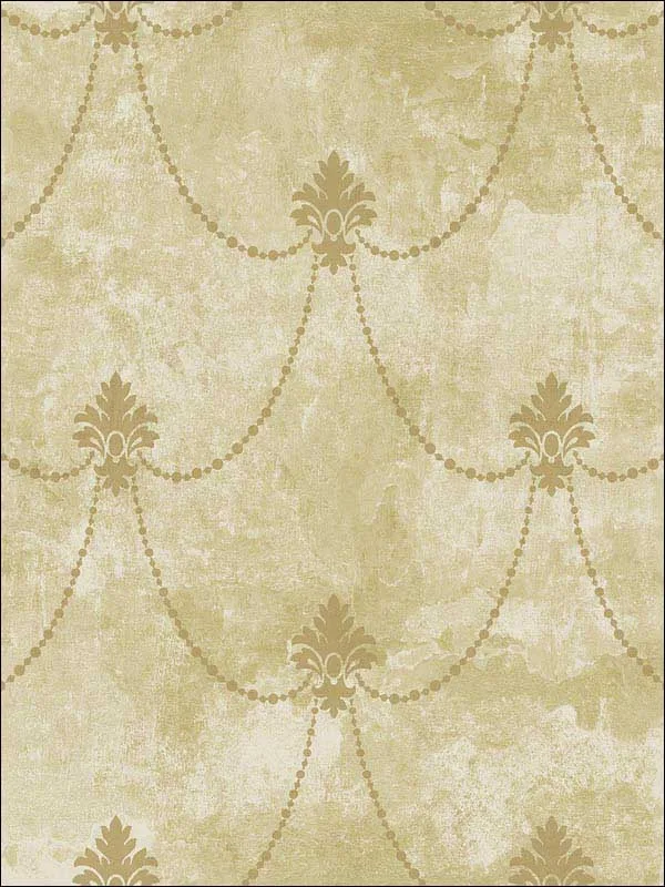 Casa Mia RM61806 Small Damask Scroll Wallpaper swatch