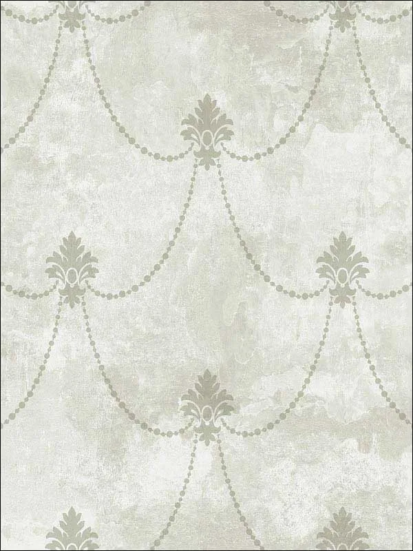 Casa Mia RM61808 Small Damask Scroll Wallpaper swatch