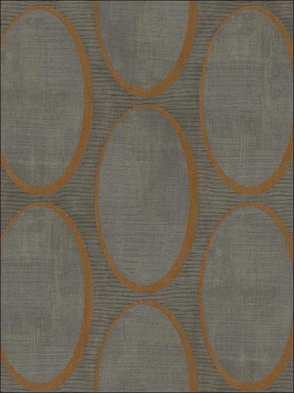 Casa Mia RM70006 Metallic Circles Wallpaper swatch