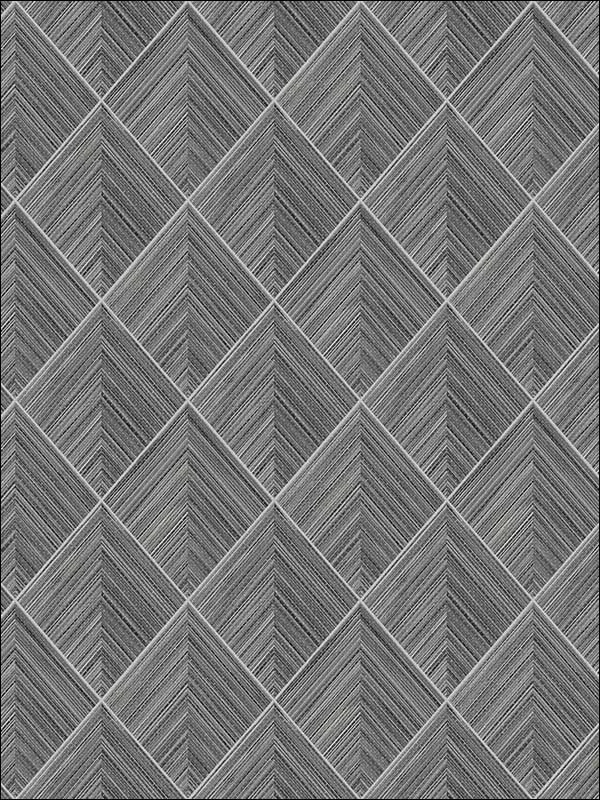 Casa Mia RM71000 3D Pyramid Grasscloth Wallpaper swatch
