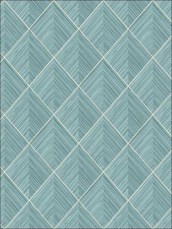 Casa Mia RM71004 3D Pyramid Grasscloth Wallpaper swatch