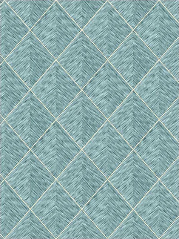Casa Mia RM71004 3D Pyramid Grasscloth Wallpaper swatch