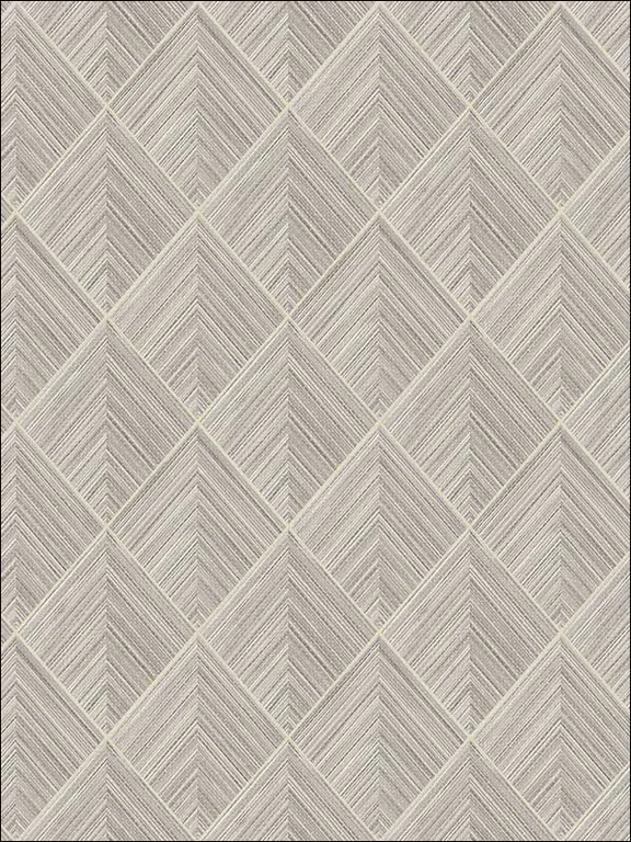 Casa Mia RM71007 3D Pyramid Grasscloth Wallpaper swatch