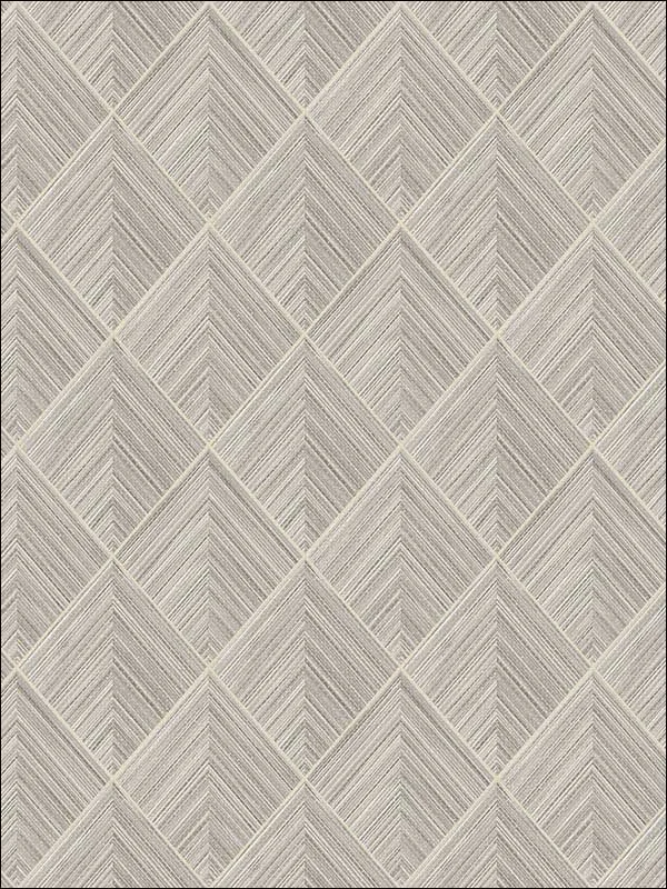 Casa Mia RM71007 3D Pyramid Grasscloth Wallpaper swatch