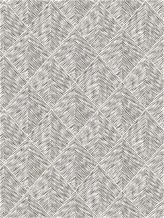 Casa Mia RM71010 3D Pyramid Grasscloth Wallpaper swatch