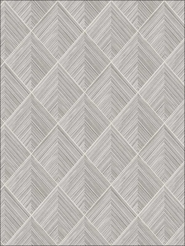 Casa Mia RM71010 3D Pyramid Grasscloth Wallpaper swatch