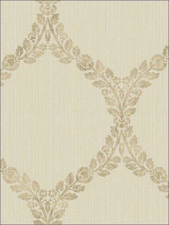 Casa Mia RM80907 Medallion Wallpaper swatch