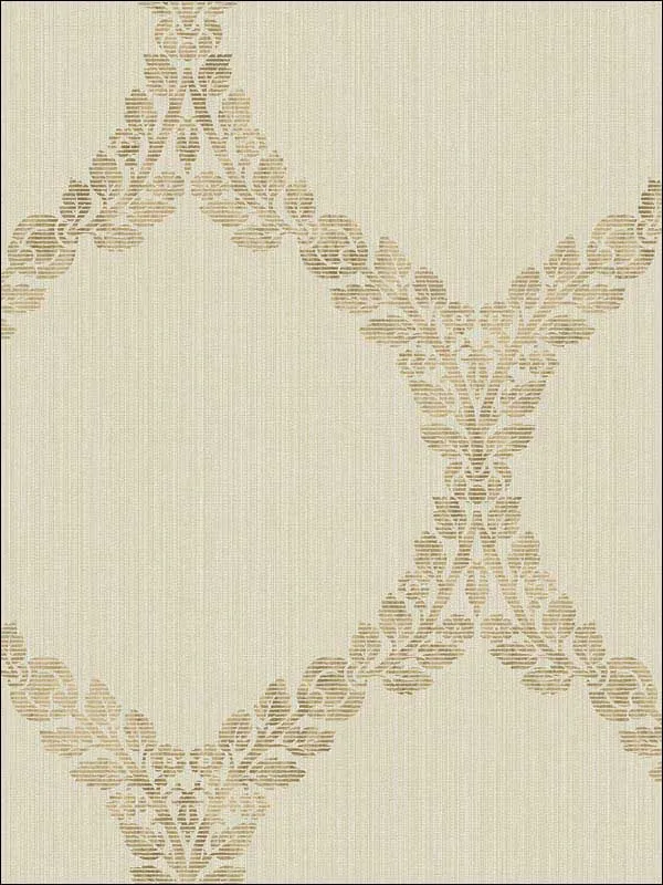 Casa Mia RM80907 Medallion Wallpaper swatch