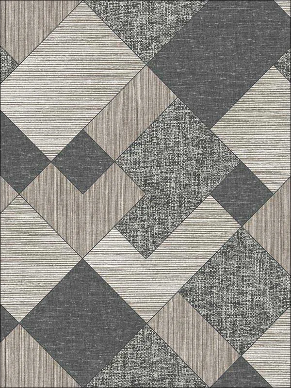 Casa Mia RM90300 Textile Geo Wallpaper swatch