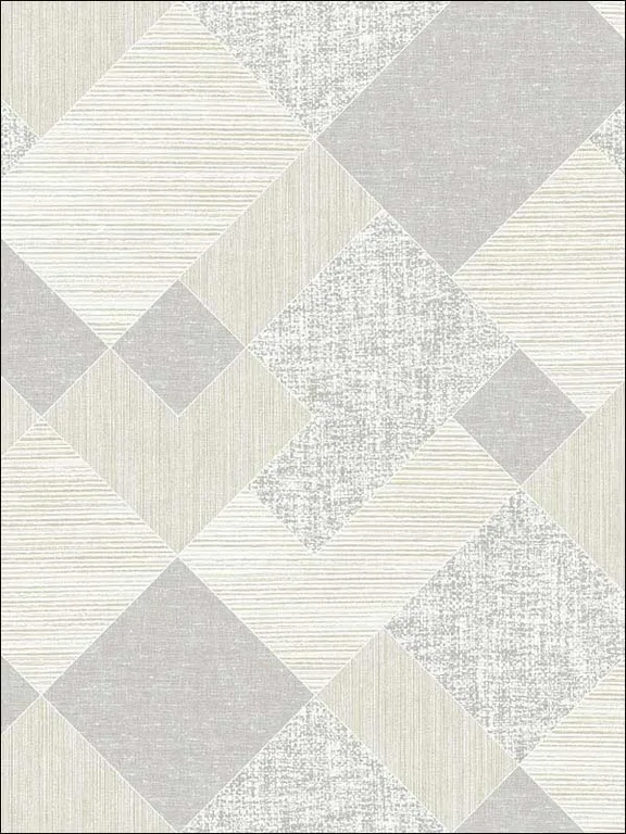 Casa Mia RM90305 Textile Geo Wallpaper swatch