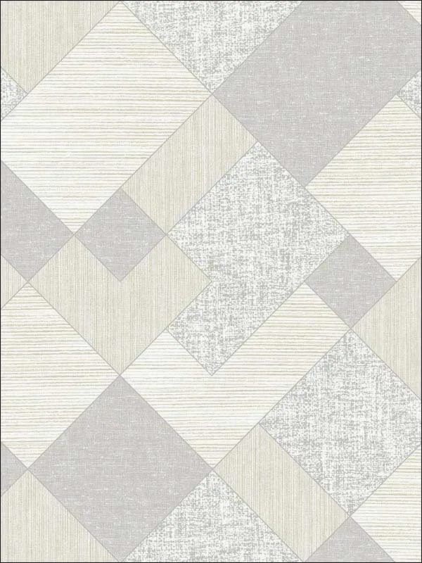 Casa Mia RM90308 Textile Geo Wallpaper swatch