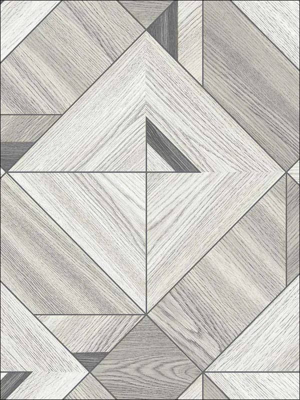 Casa Mia RM90410 Geometric Wood Wallpaper swatch