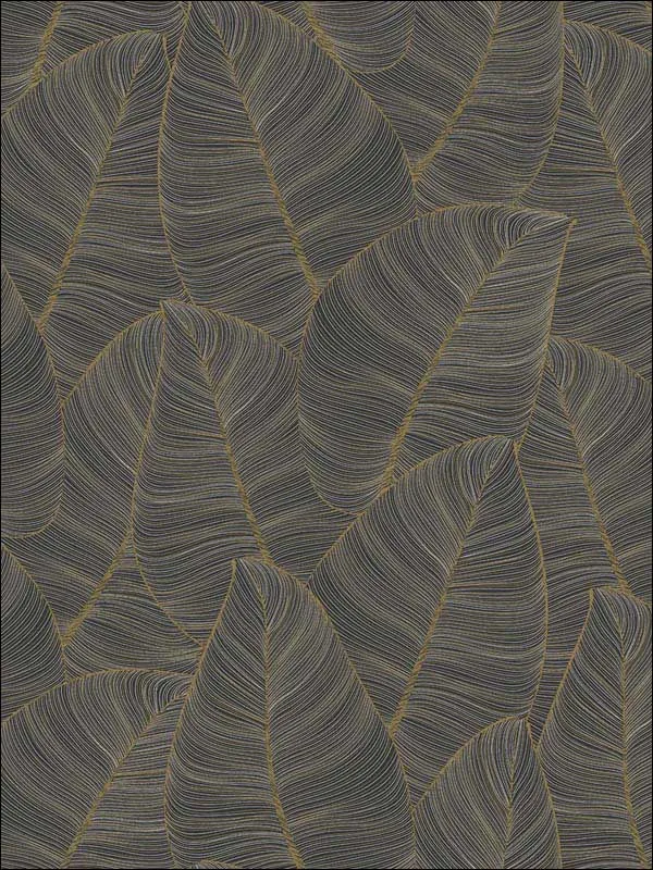 Casa Mia RM91606 Metal Leaf Wallpaper swatch