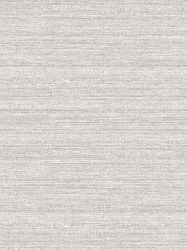 WF20008 Textile Effect Soft Grey Wallpaper