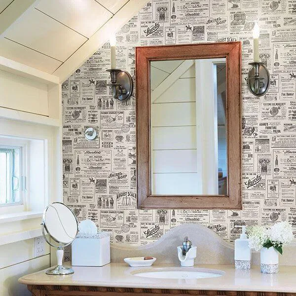 Chesapeake Adamstown wallpaper, color Black, SKU 3115-64272