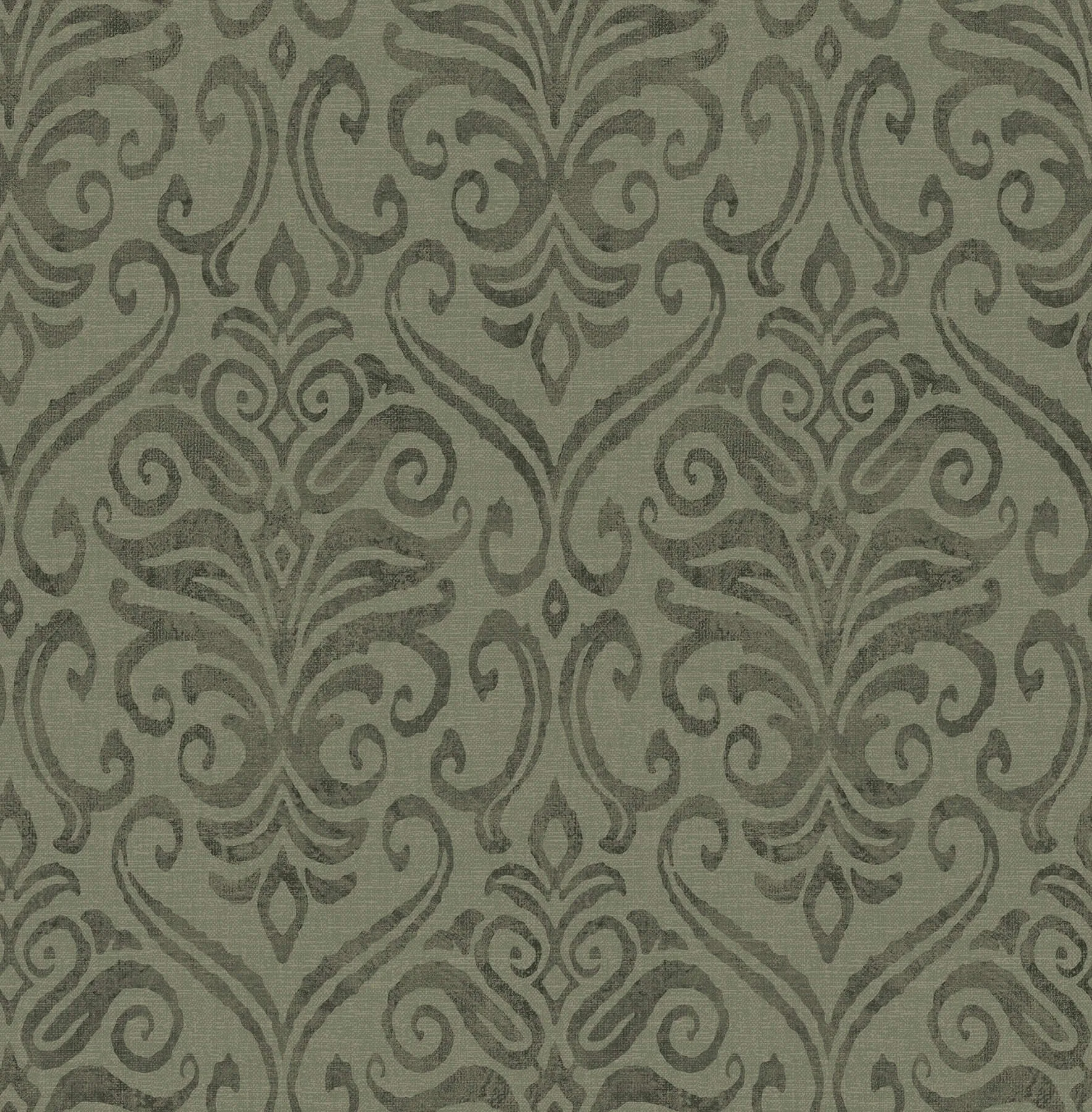 Chesapeake Adavu wallpaper, color Dark Green, SKU 4148-27440