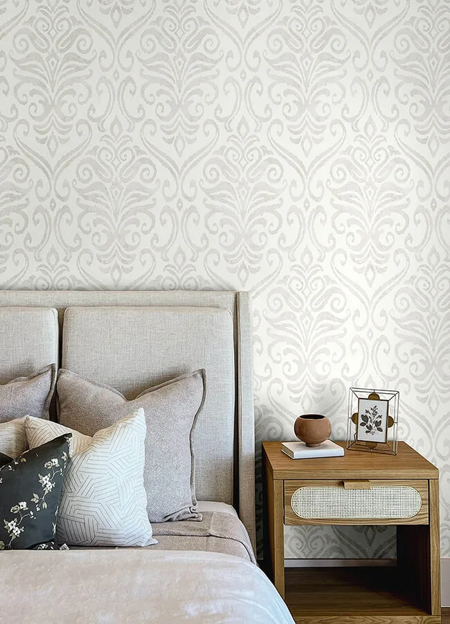 Chesapeake Adavu - Dove Wallpaper | Buy Online Chesapeake Adavu wallpaper, color Dove, SKU 4148-27437