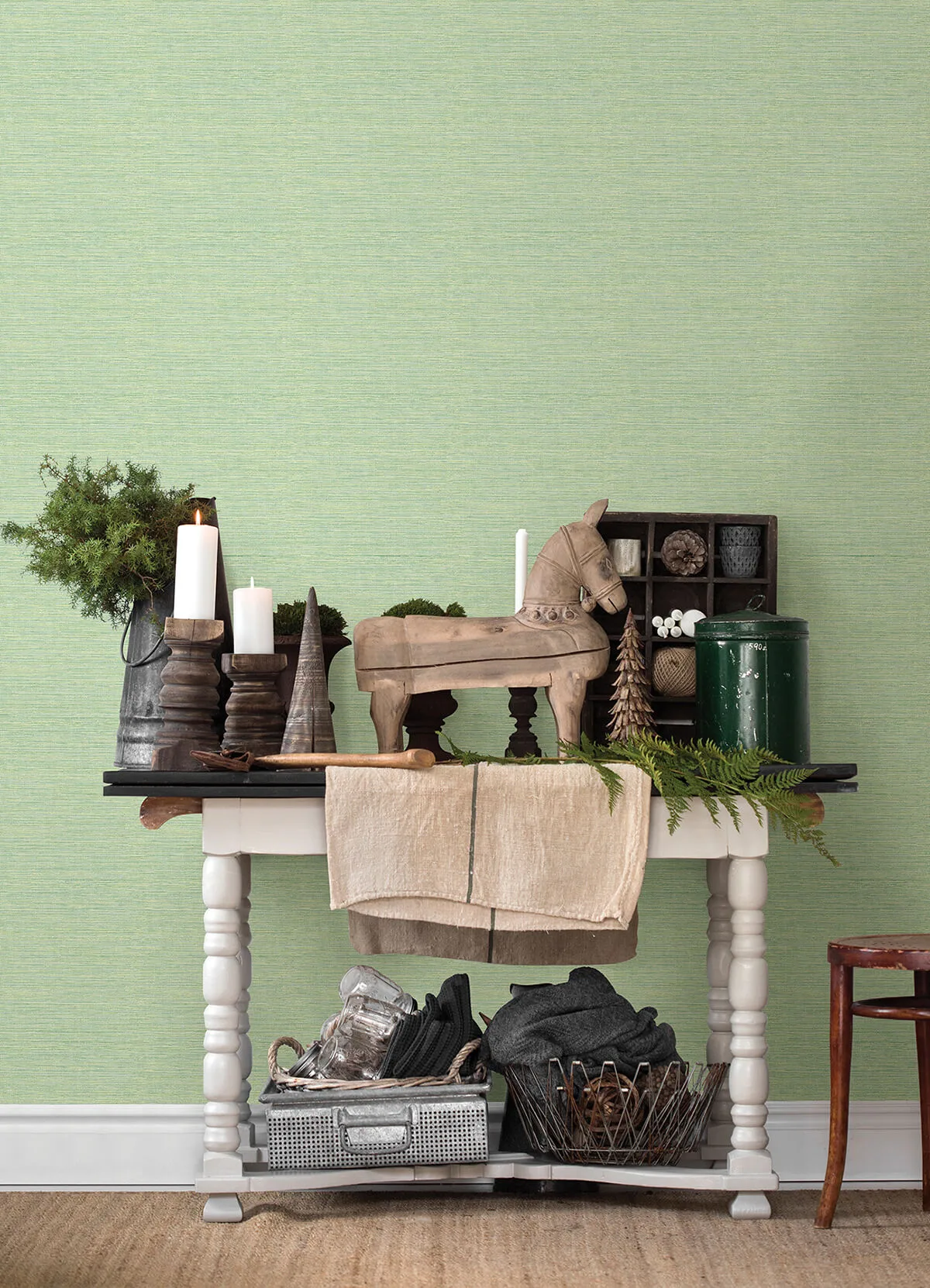 Chesapeake Agave - Green Wallpaper | Buy Online Chesapeake Agave wallpaper, color Green, SKU 3124-24284