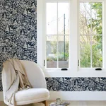 Chesapeake Alrick - Navy Wallpaper | Buy Online Chesapeake Alrick wallpaper, color Navy, SKU 3125-72324