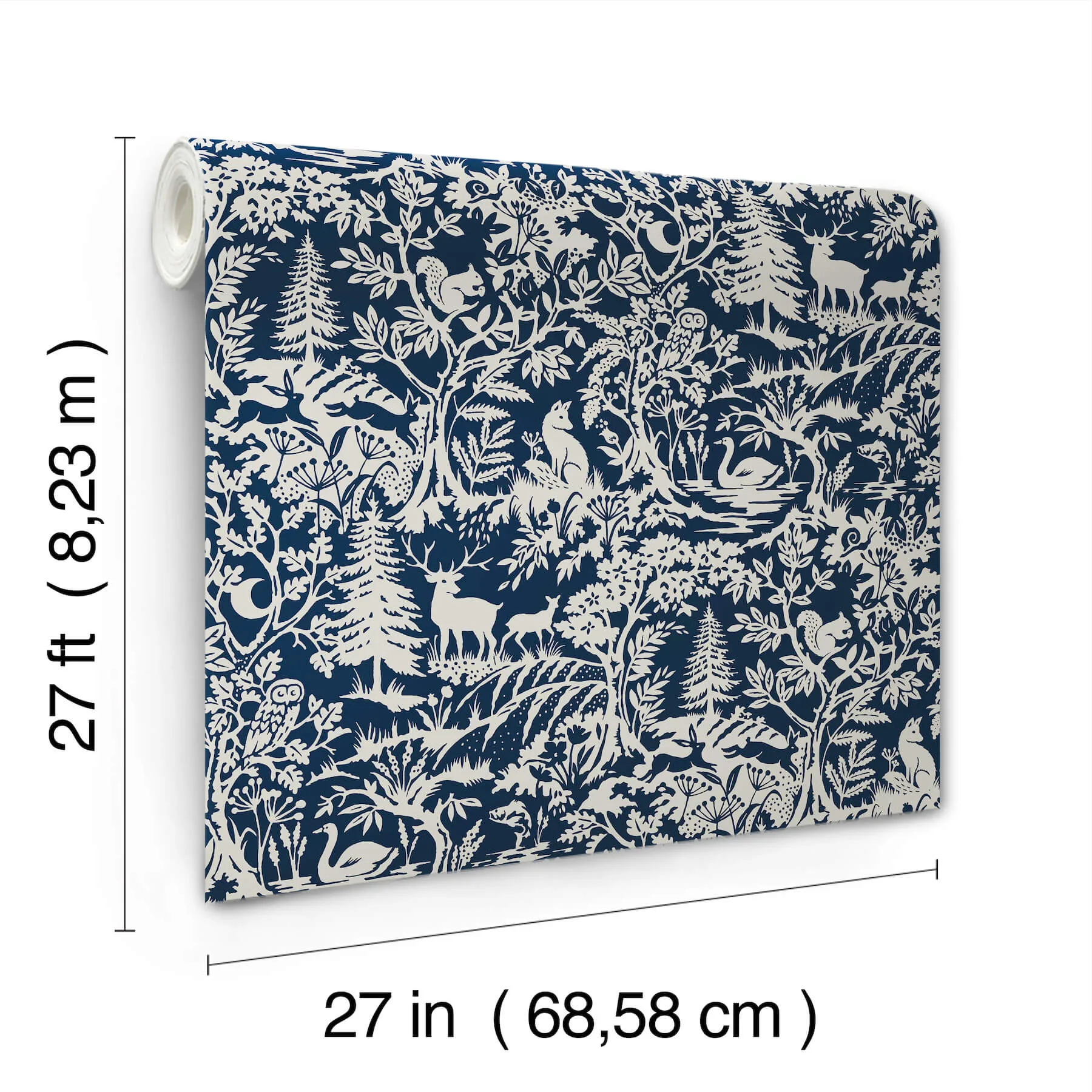 Chesapeake Alrick - Navy Wallpaper | Buy Online Chesapeake Alrick wallpaper, color Navy, SKU 3125-72324