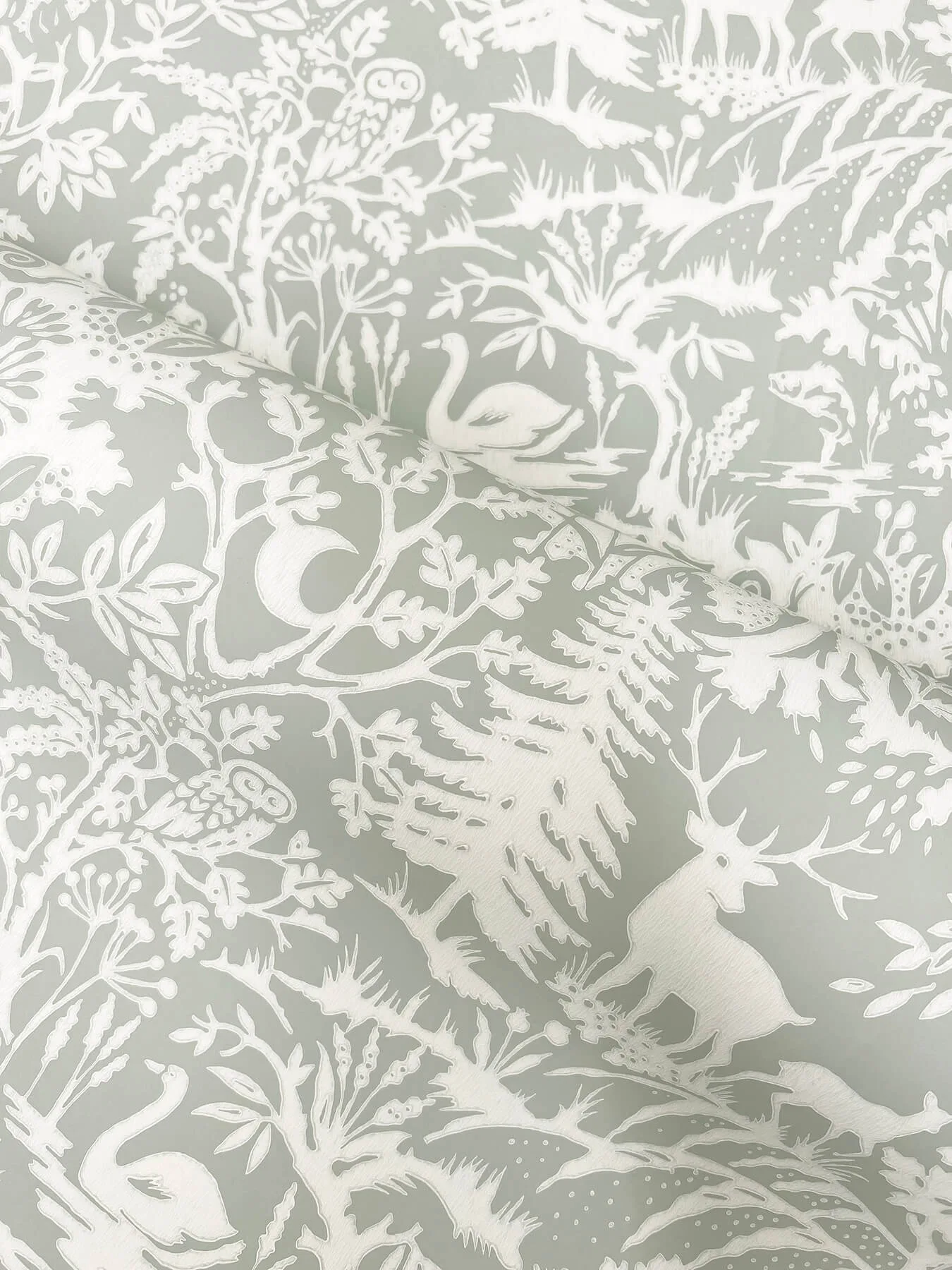 Chesapeake Alrick wallpaper, color Sage, SKU 3125-72323