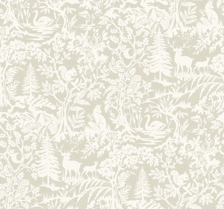 Chesapeake Alrick wallpaper, color Taupe, SKU 3125-72325