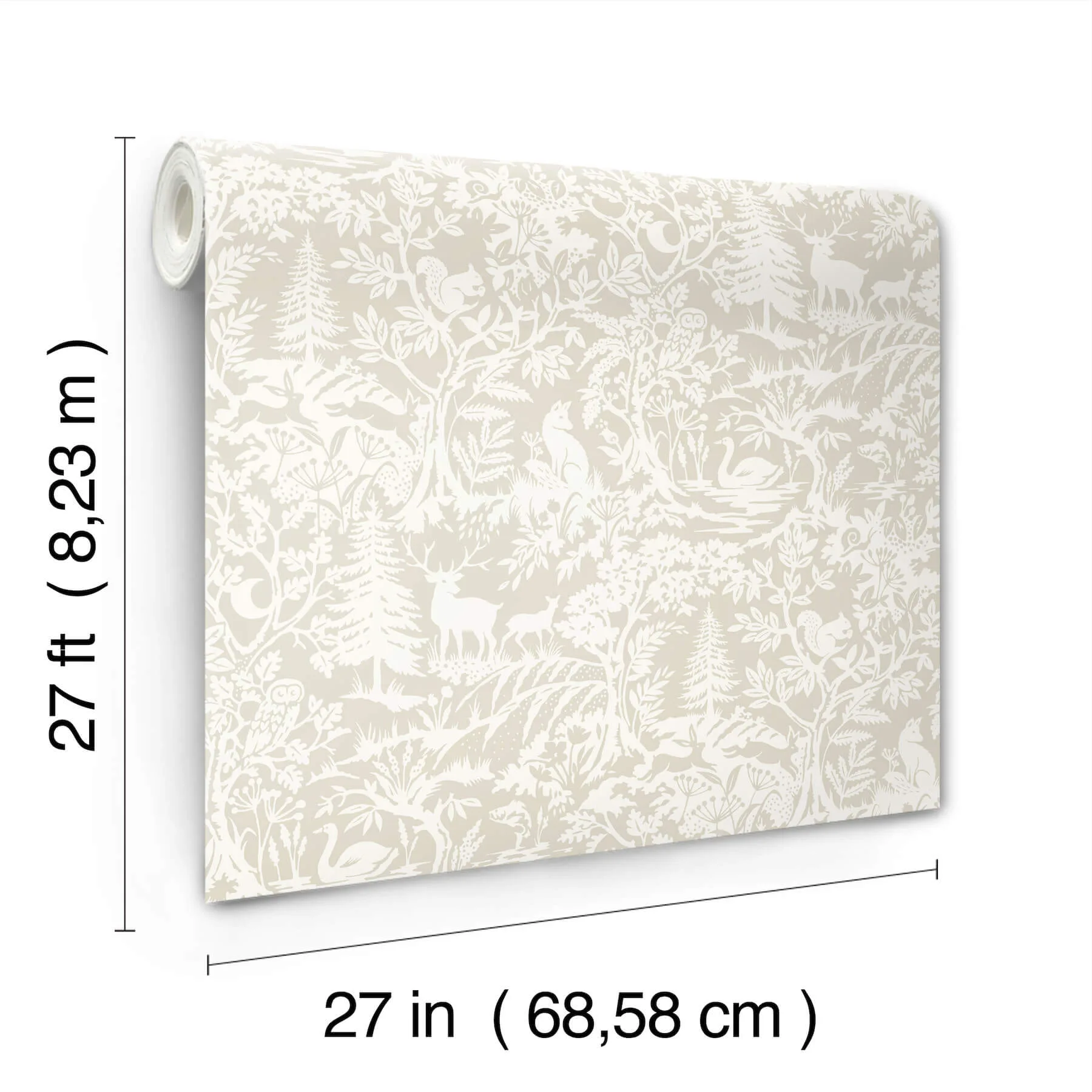 Chesapeake Alrick - Taupe Wallpaper | Buy Online Chesapeake Alrick wallpaper, color Taupe, SKU 3125-72325