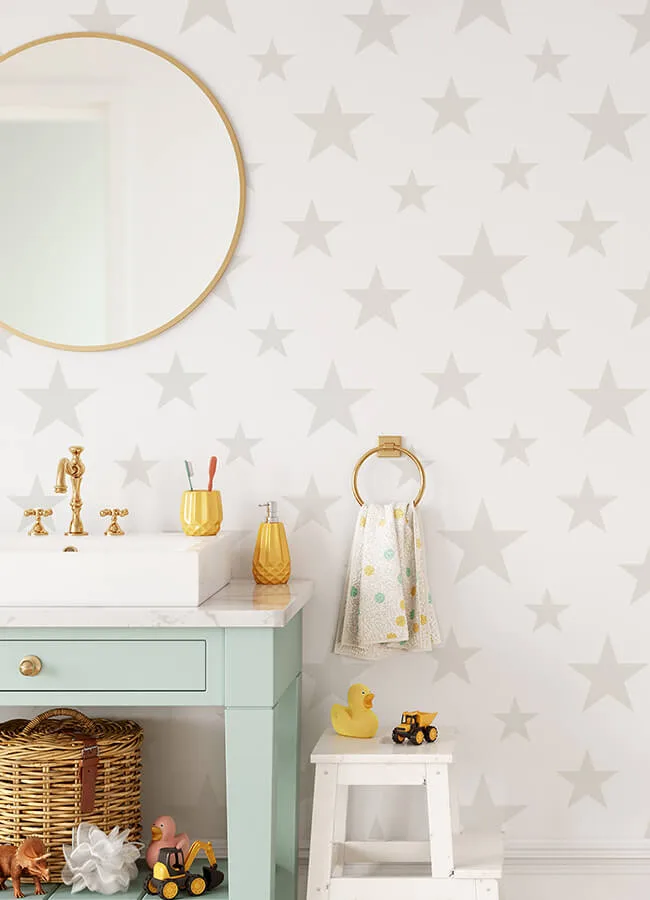 Chesapeake Amira wallpaper, color Cream, SKU 4060-347696