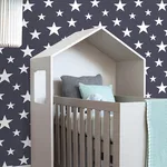 Chesapeake Amira wallpaper, color Navy, SKU 4060-138933