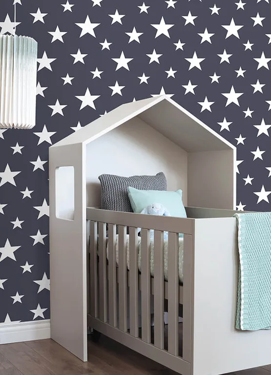 Chesapeake Amira wallpaper, color Navy, SKU 4060-138933