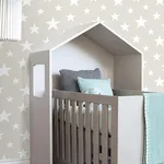 Chesapeake Amira wallpaper, color Taupe, SKU 4060-128866