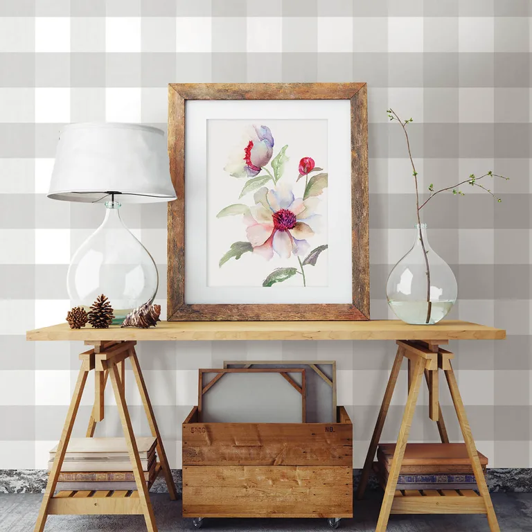 Chesapeake Amos wallpaper, color Grey, SKU 3123-12531