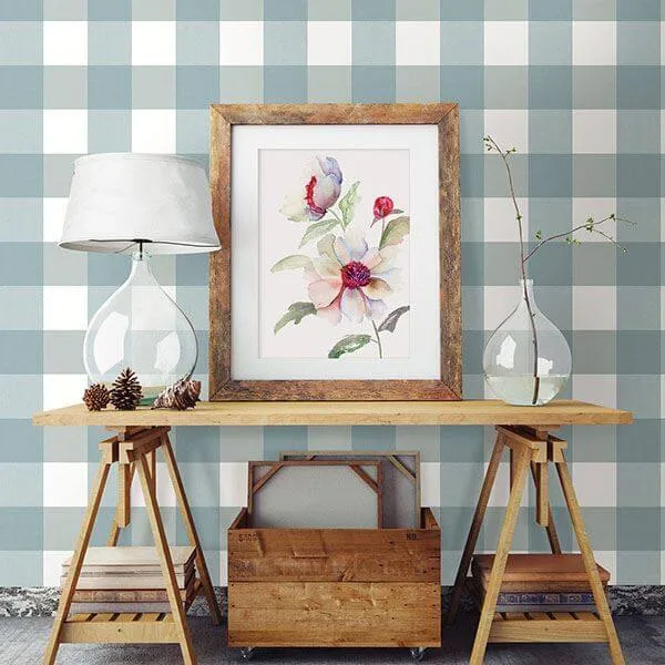 Chesapeake Amos wallpaper, color Teal, SKU 3115-12535