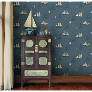 Chesapeake Andrew wallpaper, color Blue, SKU MAN01701