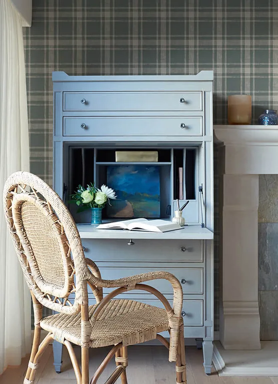 Chesapeake Antoine wallpaper, color Denim, SKU 4072-70021