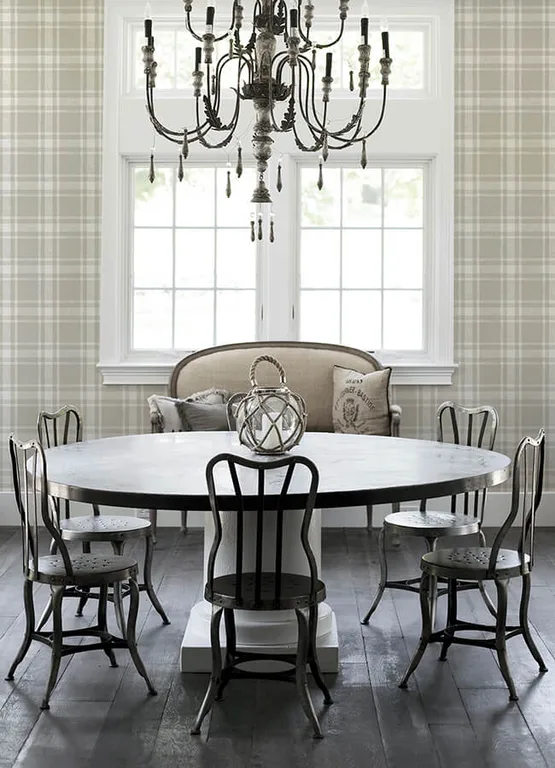 Chesapeake Antoine wallpaper, color Taupe, SKU 4072-70018