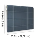 Chesapeake Auberge - Dark Blue Wallpaper | Buy Online Chesapeake Auberge wallpaper, color Dark Blue, SKU 4169-27605
