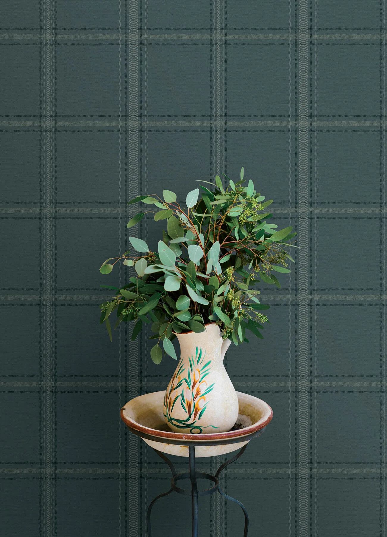 Chesapeake Auberge - Teal Wallpaper | Buy Online Chesapeake Auberge wallpaper, color Teal, SKU 4169-27610