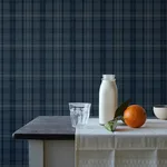 Chesapeake Austin - Navy Wallpaper | Buy Online Chesapeake Austin wallpaper, color Navy, SKU 3123-330213
