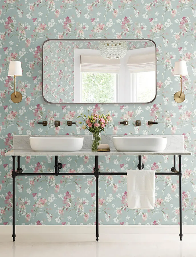 Chesapeake Azalea - Fuchsia Wallpaper | Buy Online Chesapeake Azalea wallpaper, color Fuchsia, SKU 4134-72525