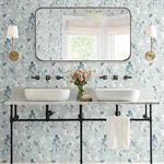 Chesapeake Azalea - Light Blue Wallpaper | Buy Online Chesapeake Azalea wallpaper, color Light Blue, SKU 4134-72526