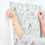 Chesapeake Azalea - Light Blue Wallpaper | Buy Online Chesapeake Azalea wallpaper, color Light Blue, SKU 4134-72526