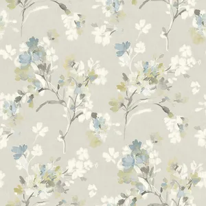Chesapeake Azalea wallpaper, color Light Grey, SKU 4134-72528