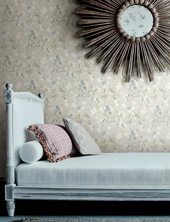 Chesapeake Azalea wallpaper, color Light Grey, SKU 4134-72528