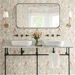 Chesapeake Azalea - Ruby Wallpaper | Buy Online Chesapeake Azalea wallpaper, color Ruby, SKU 4134-72524