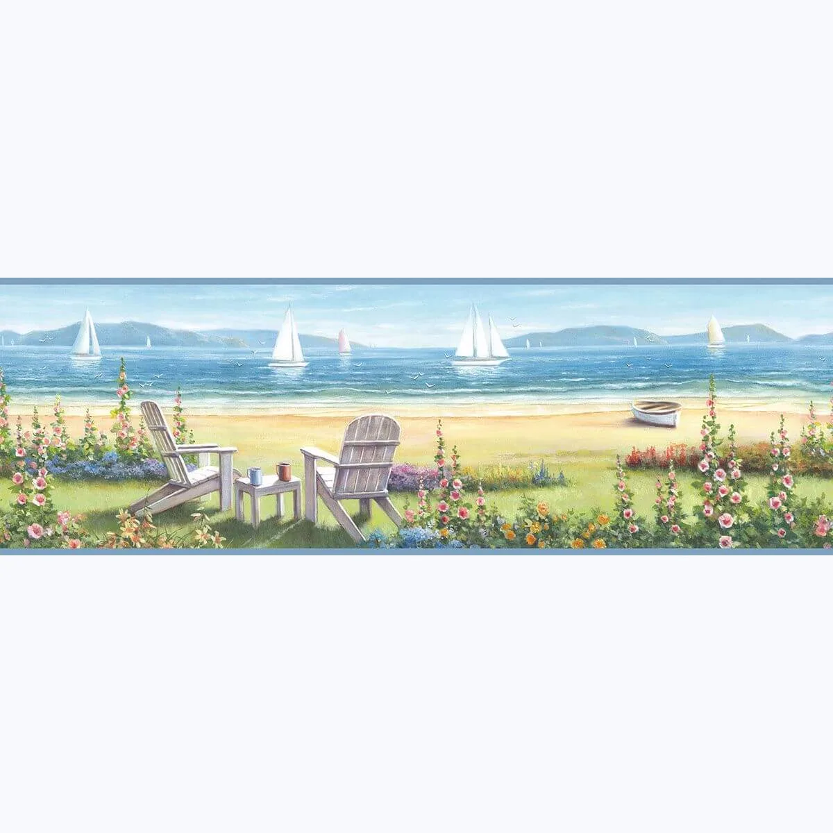 Chesapeake Barnstable wallpaper, color Blue, SKU 3120-20021B