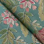Chesapeake Begonia wallpaper, color Teal, SKU 4148-27423