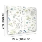 Chesapeake Bergamot wallpaper, color Sea Green, SKU 4134-72502